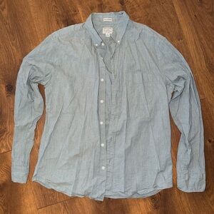 J. Crew Light Blue Casual Button-Down Shirt